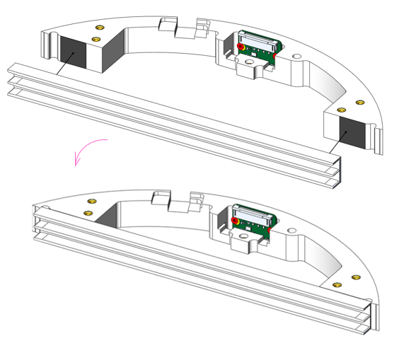 Сборка передней дуги