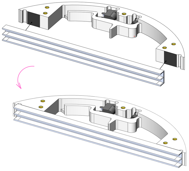Сборка задней дуги
