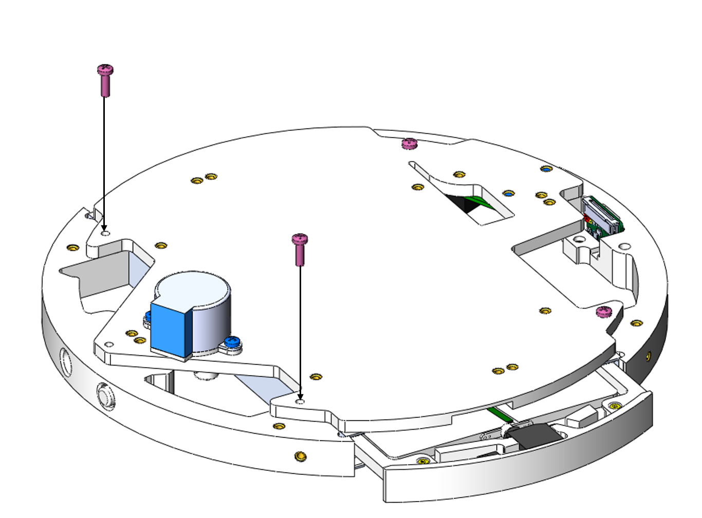 Крепление дуг