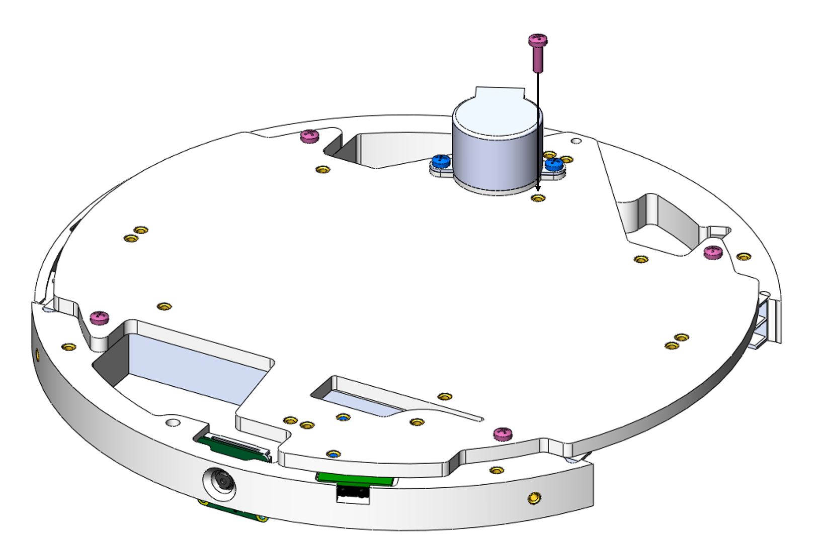 Сборка задней дуги