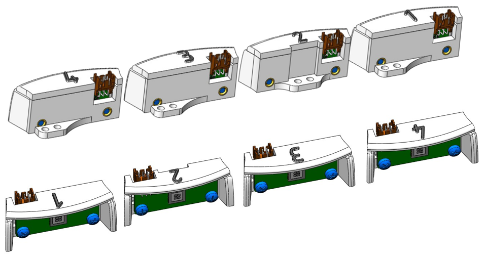 Сборка солнечных датчиков
