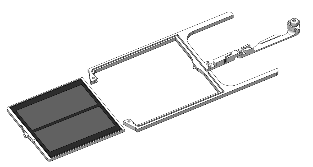 Сборка нижней солнечной панели