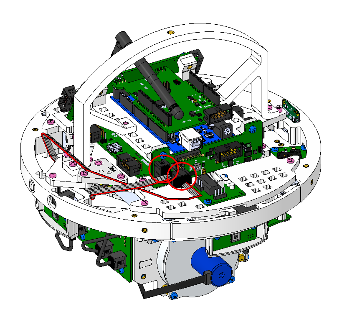 Подключение шлейфа