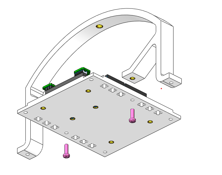 Крепление ручки