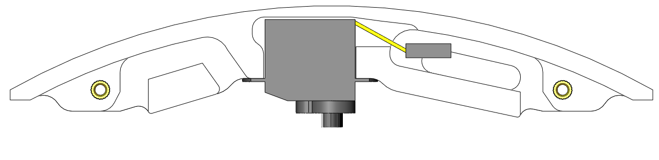 Стенка нижней солнечной панели