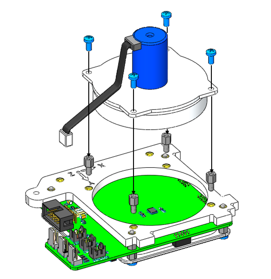 Стенка корпуса маховиков с двумя уголками