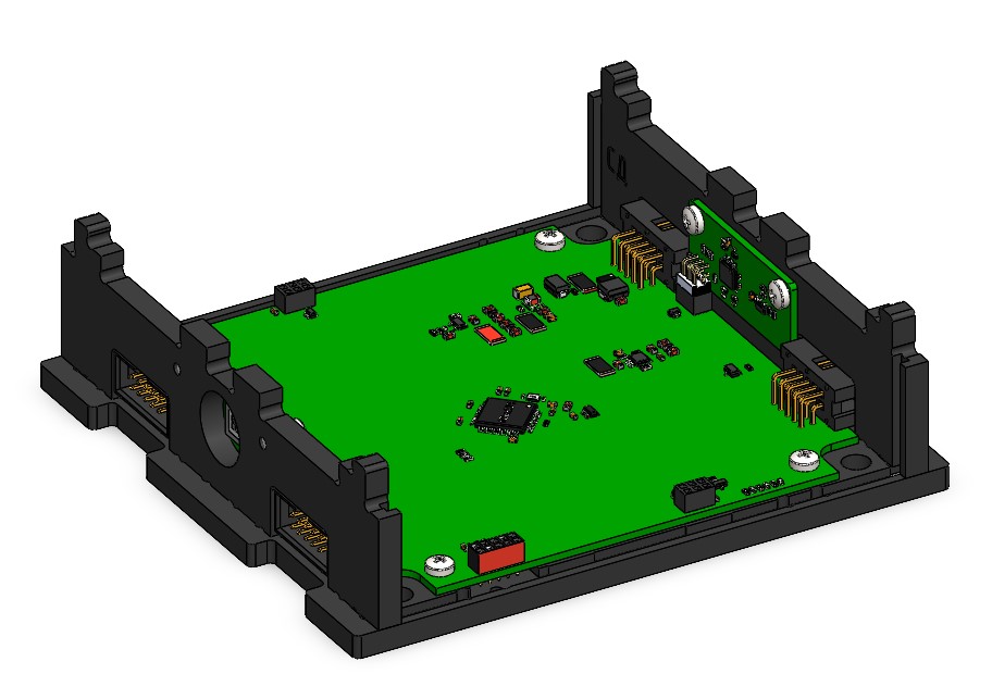 Соединение платы солнечного датчика с универсальной платой
