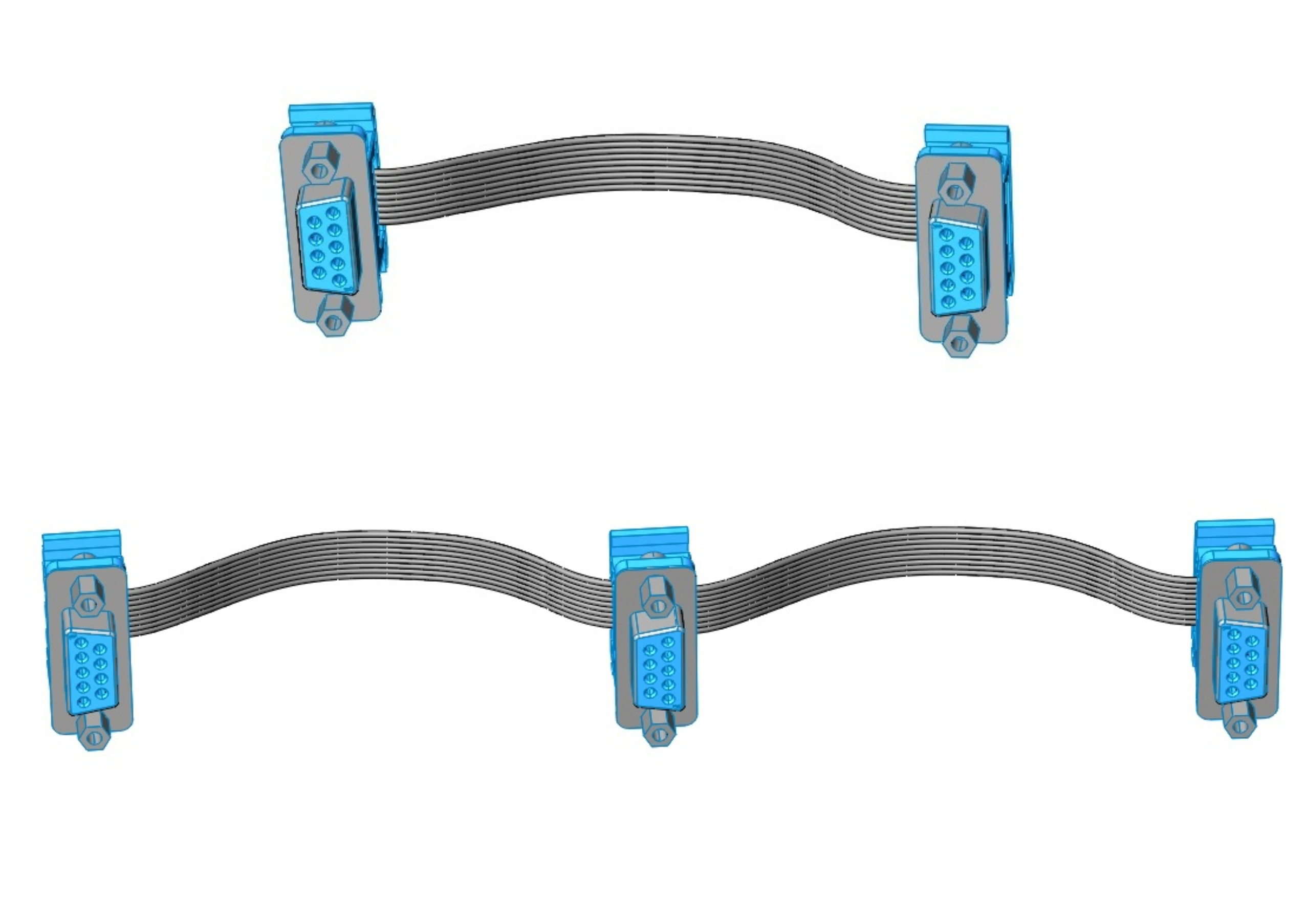 Неправильная сборка двухточечного шлейфа