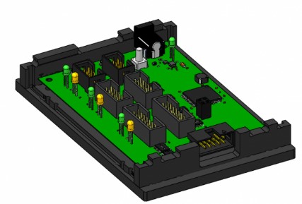 Установка платы тестера