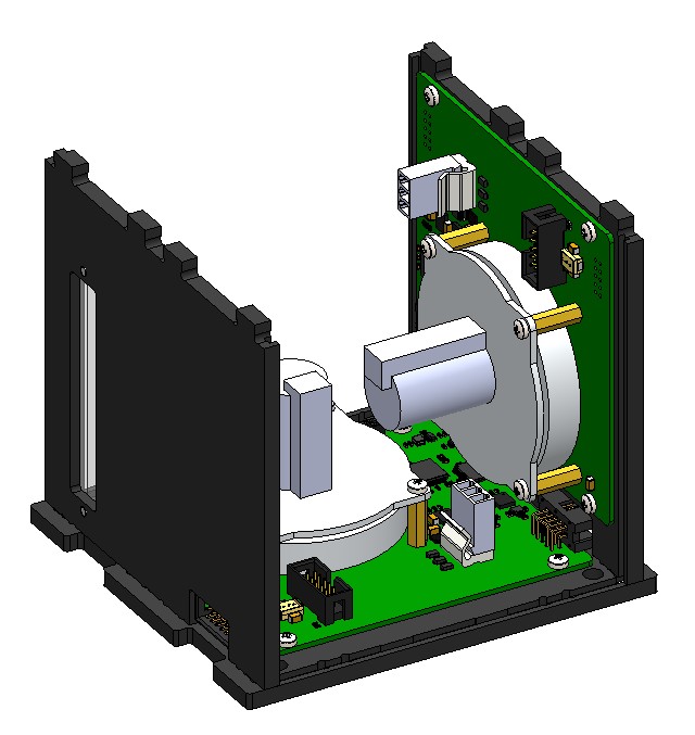 Установка боковой стенки к нижнему основанию