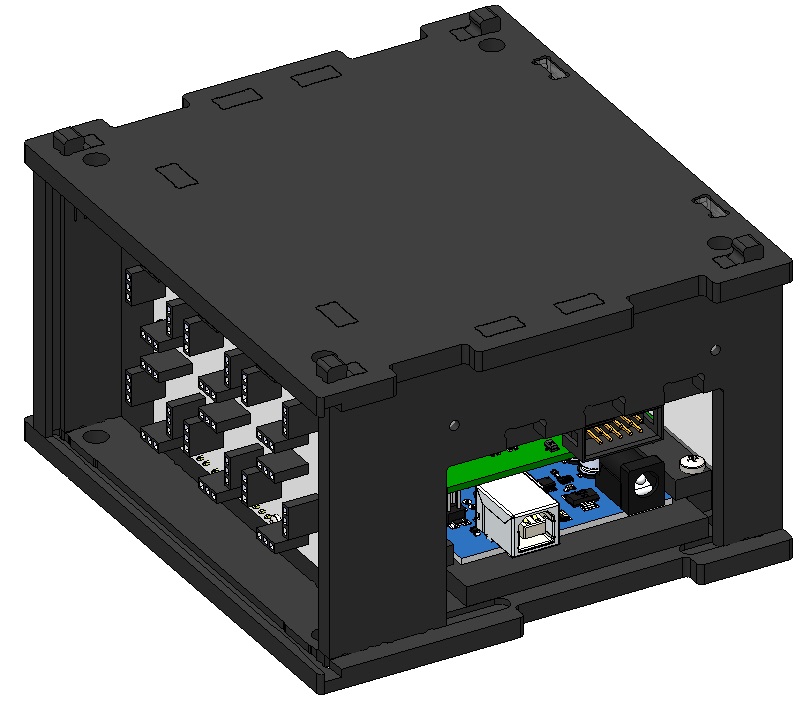 Установка верхней крышки
