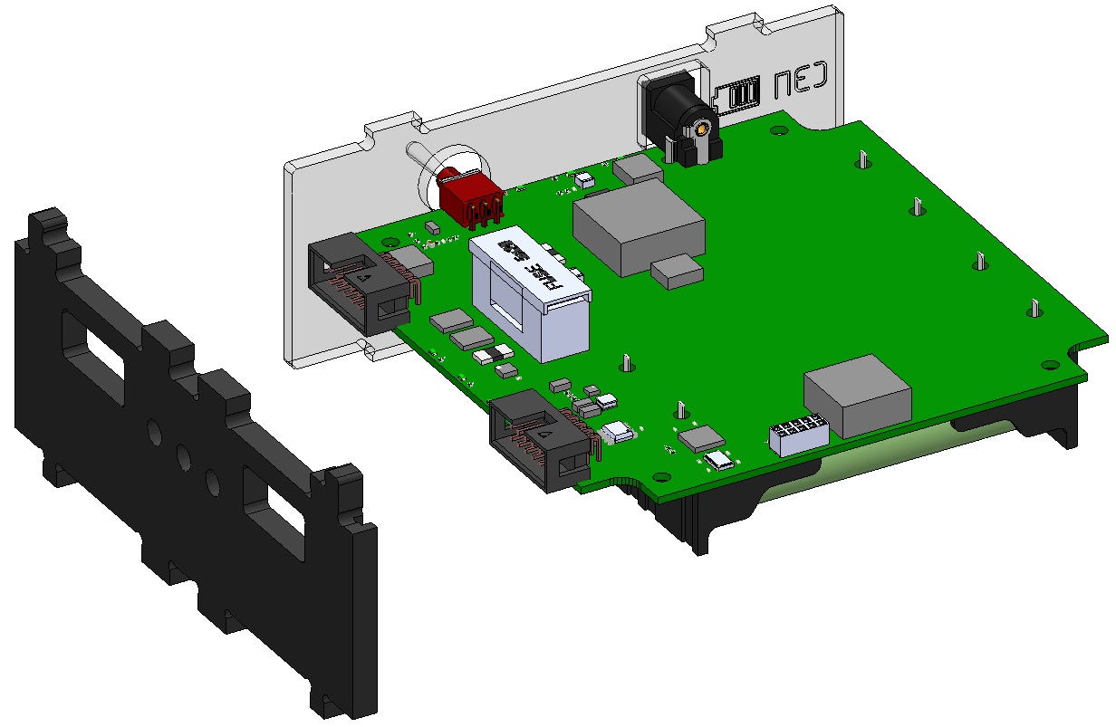 Установка прозрачной панели