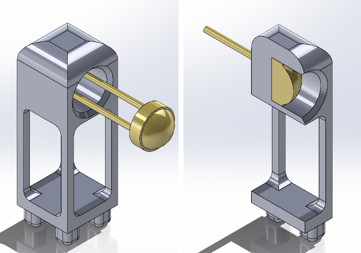 Установка фотодиода