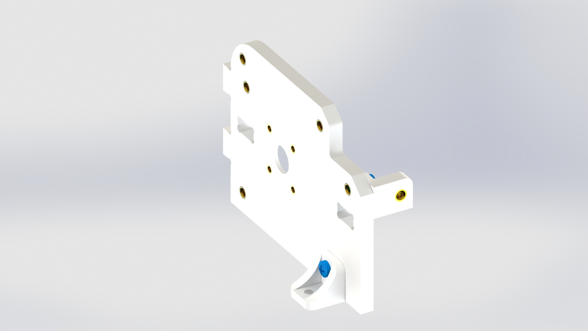 Стенка корпуса маховиков с уголком
