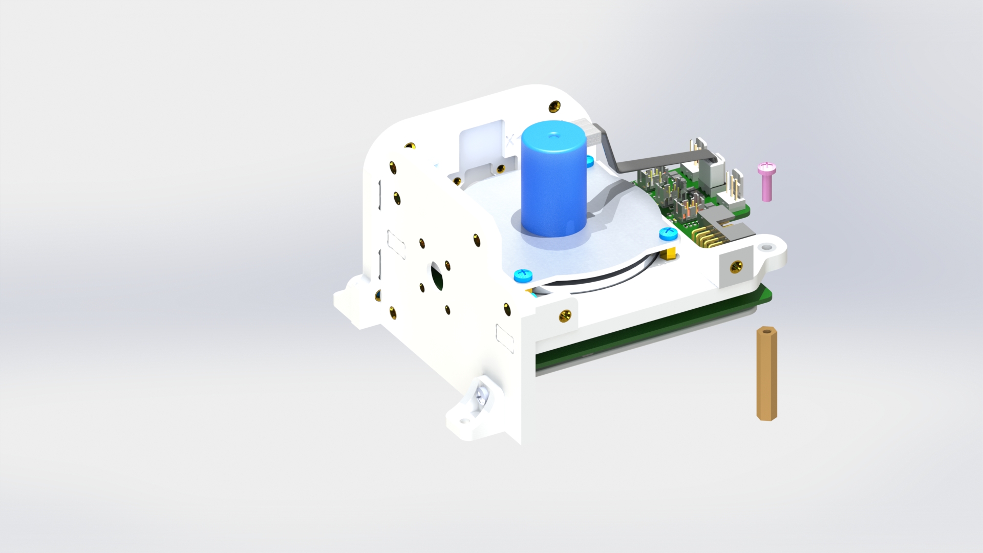 Блок основного маховика