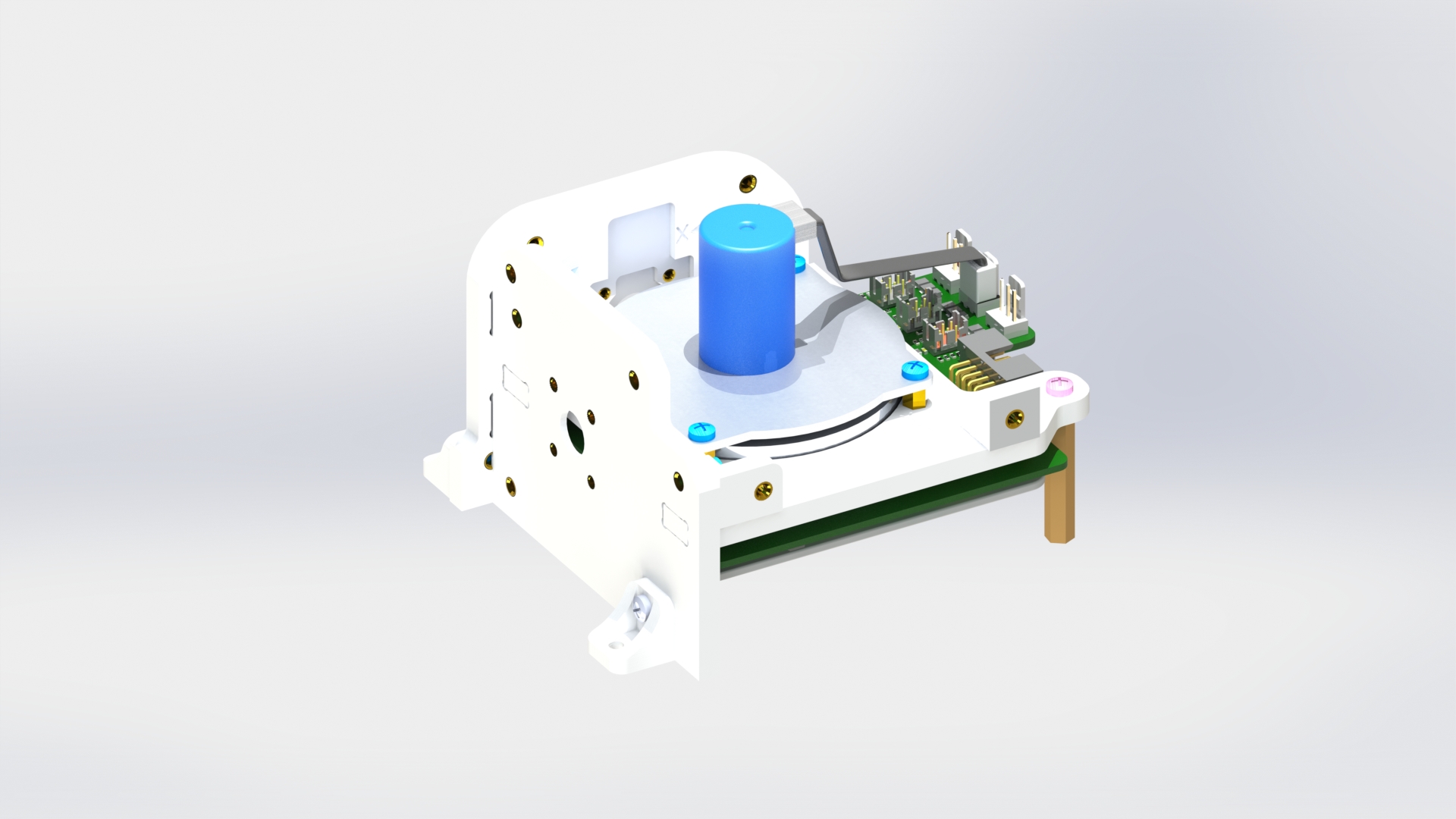 Блок основного маховика