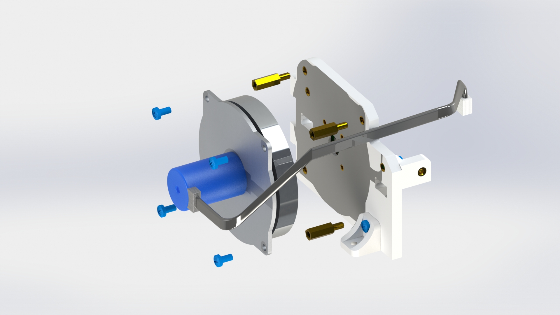 Стенка корпуса маховика A с тройным уголком