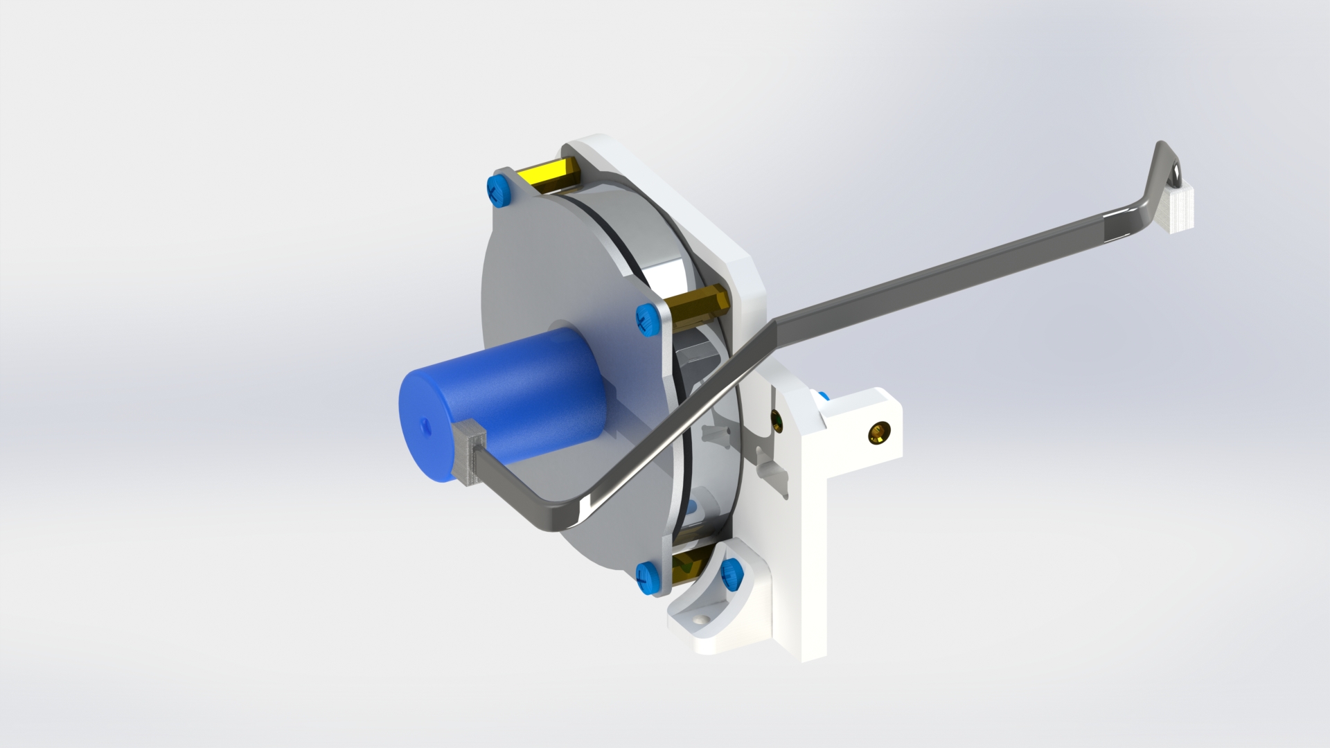 Стенка корпуса маховика A с тройным уголком
