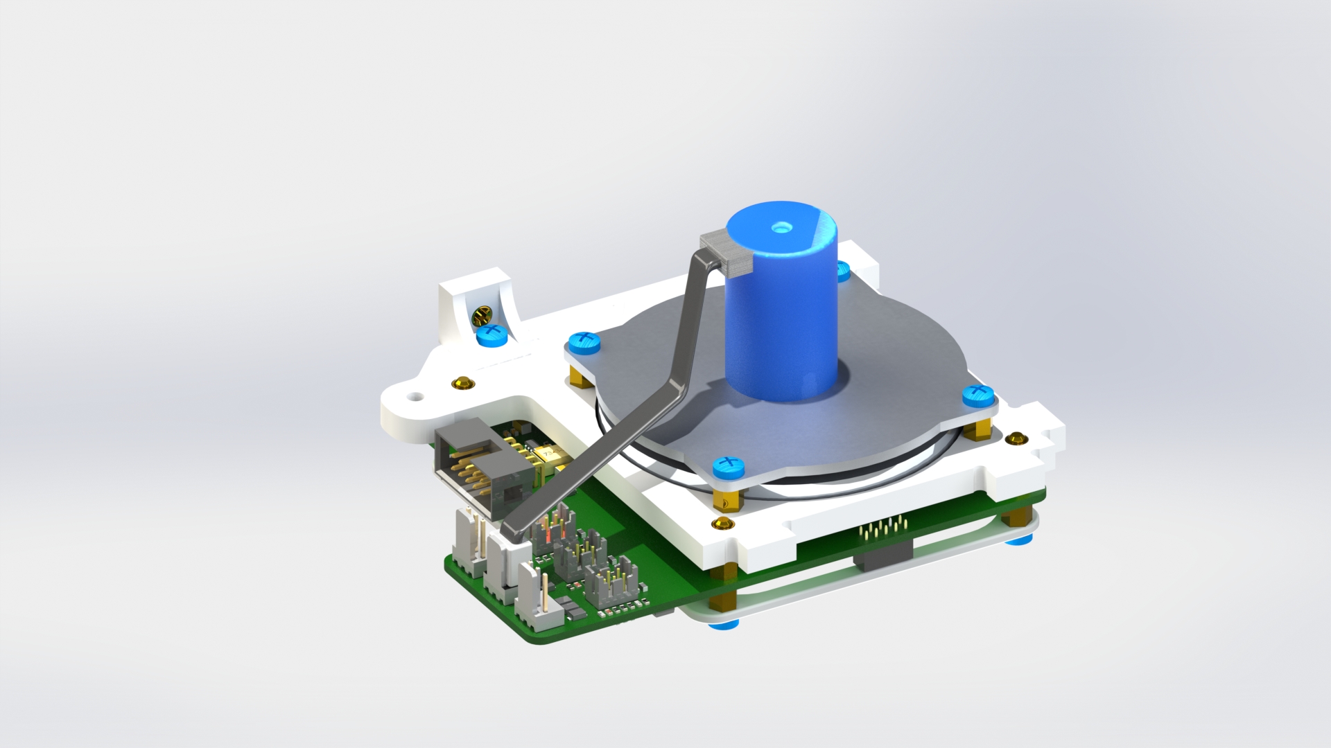 Соединение уголка с основанием