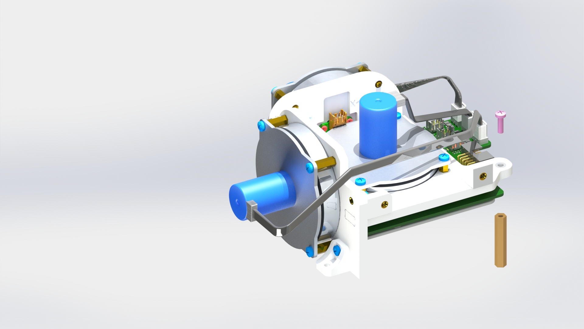 Блок маховиков в сборе