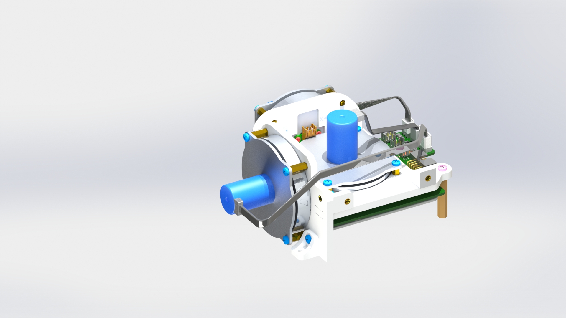 Блок маховиков в сборе
