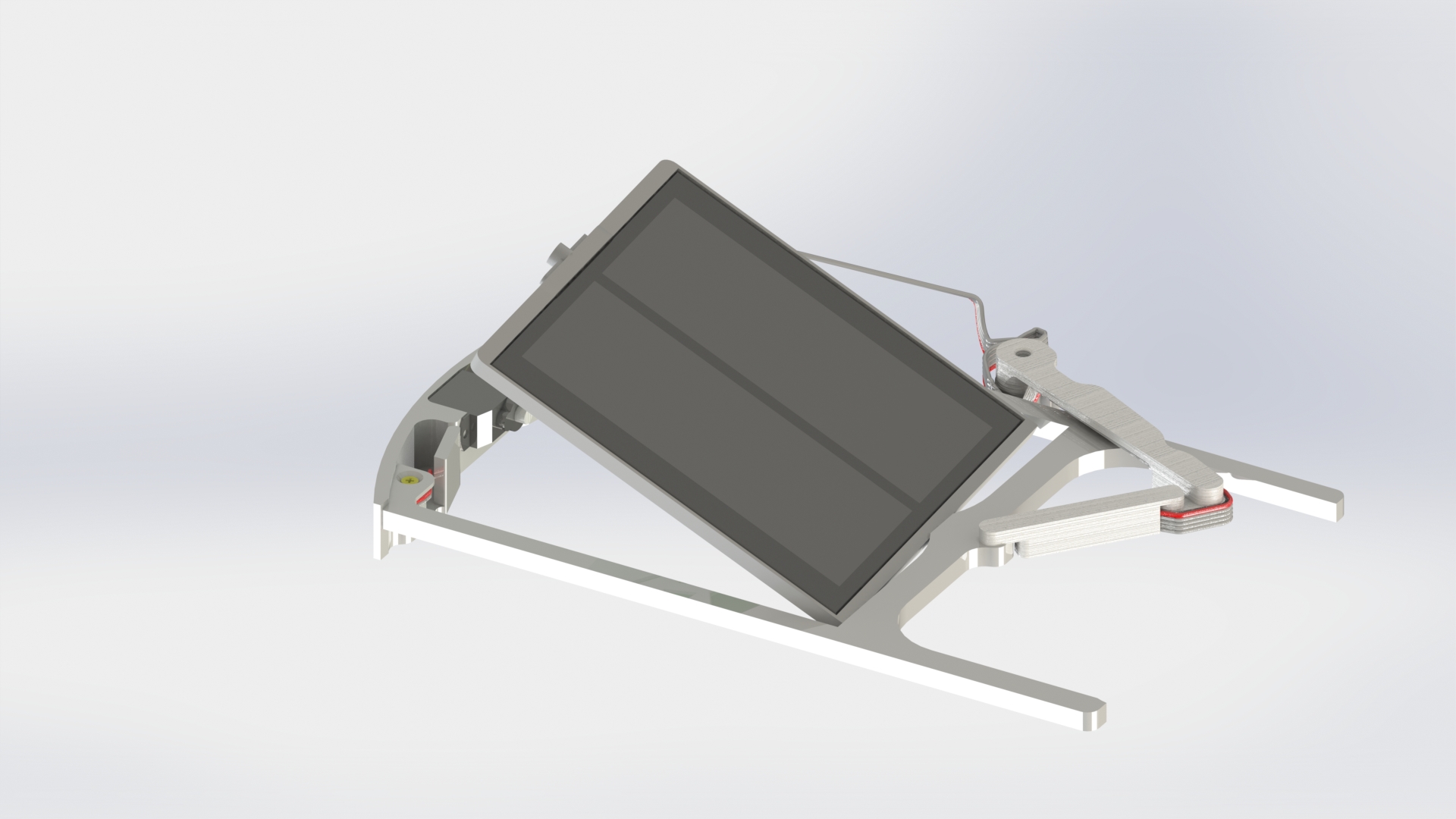 Сборка верхней солнечной панели