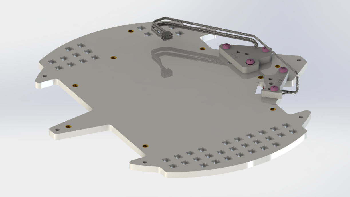 Крепление концевых выключателей