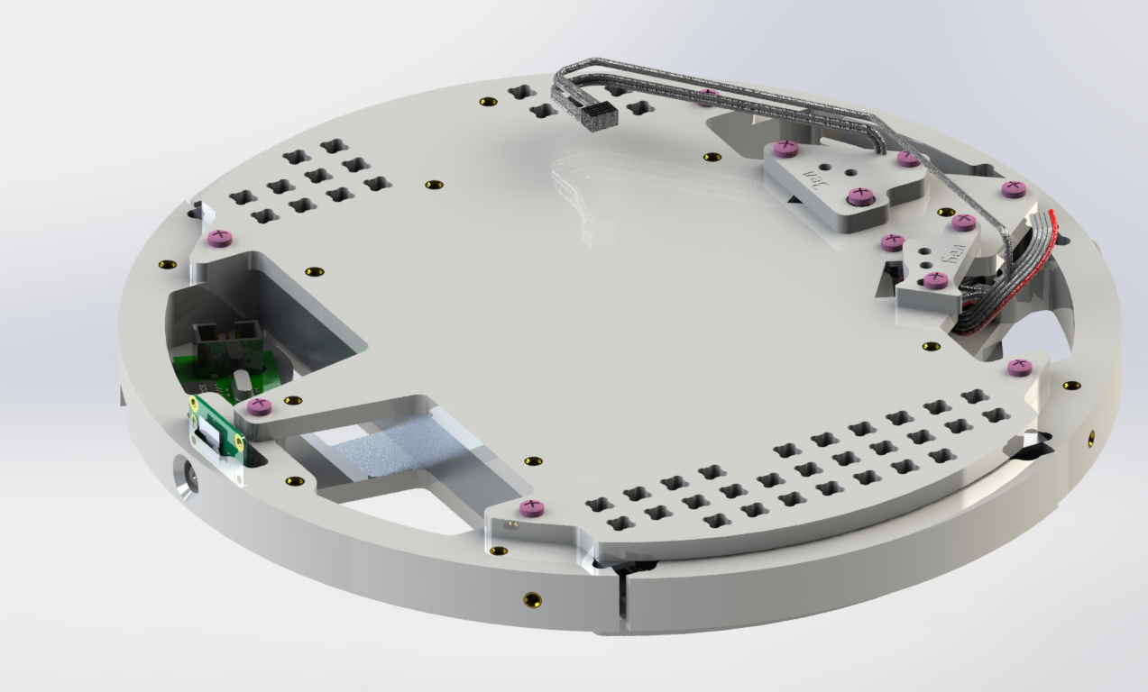 Крышка корпуса солнечных панелей