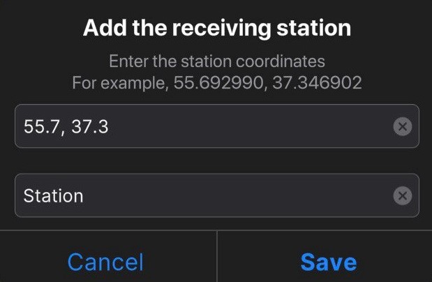 Adding station
