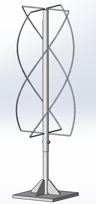 Fixed antenna of the 136-146 MHz band