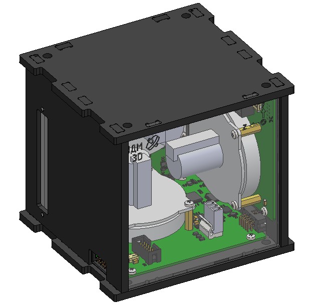 Assembled RW 3D module