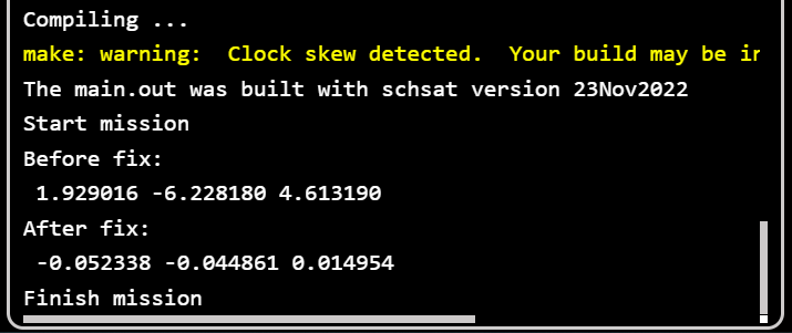 Comparison of AVS readings