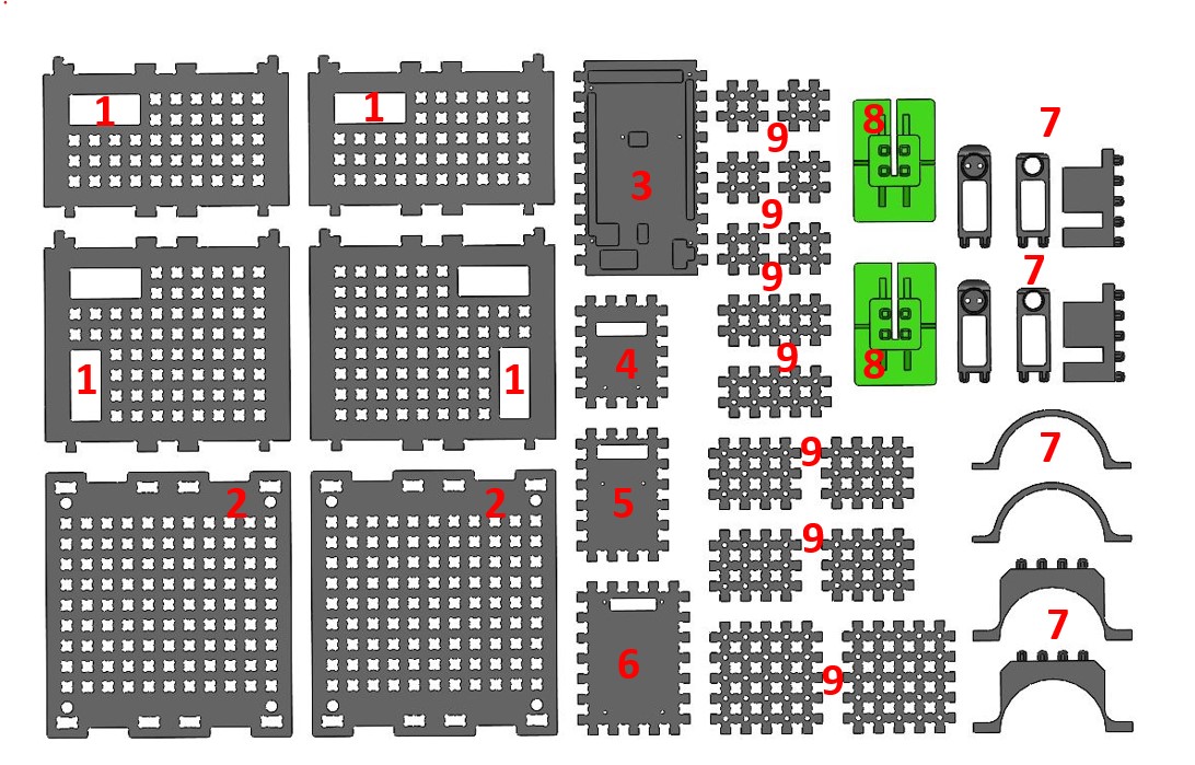 Housing Assembly Components