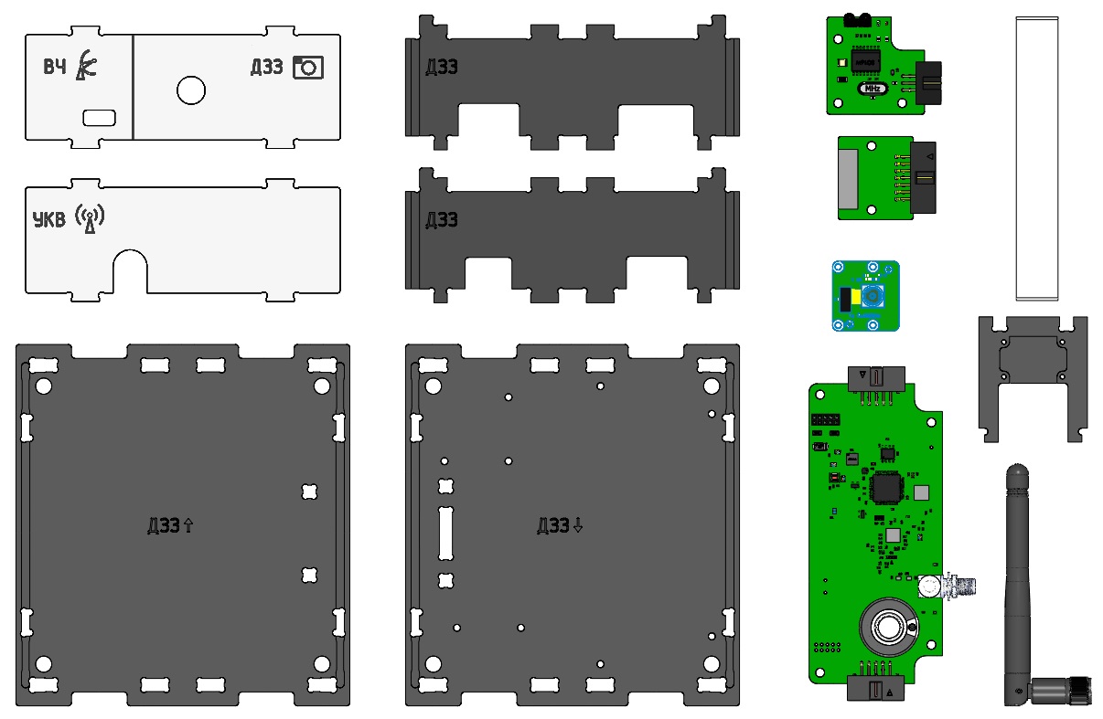 Components for module assembly