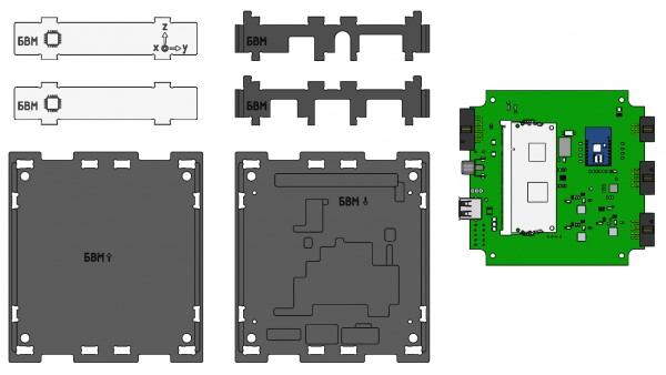 Components for module assembly