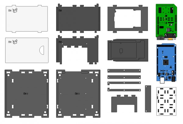 Components for module assembly