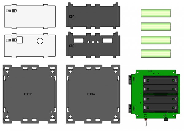 Components for module assembly