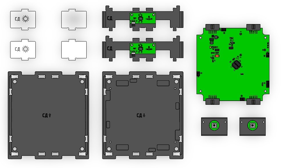 Components for module assembly