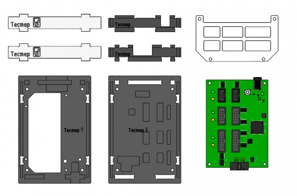 Components for building the module