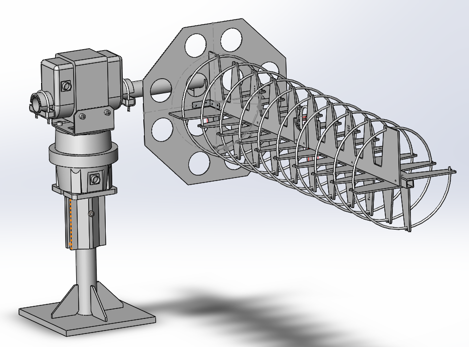 Directional antenna of the 430-440 MHz band