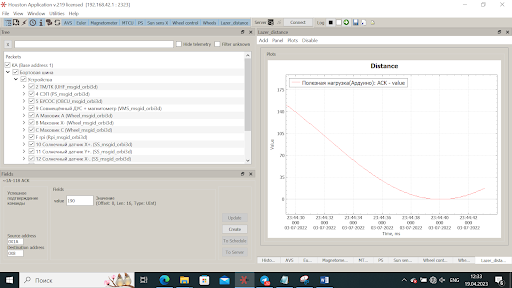 Example of the resulting graph