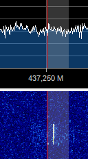 GOMX-1 (elevation angle 17°)