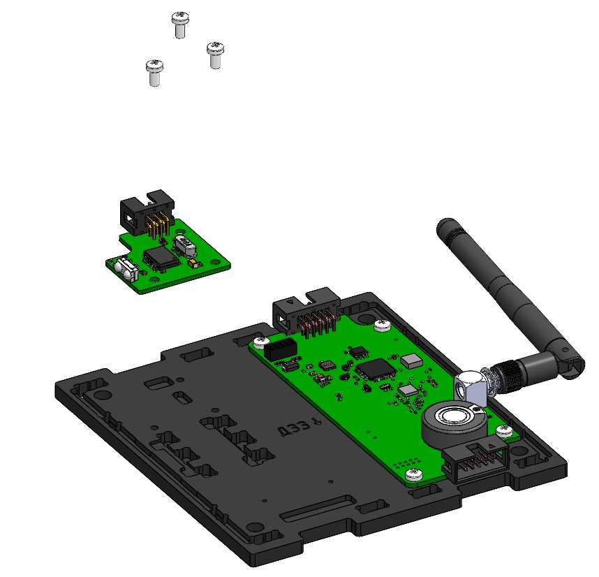 Installing the HF board
