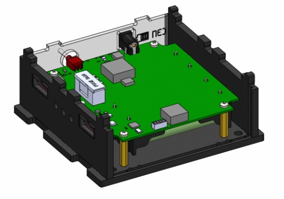 Installation of the second side wall