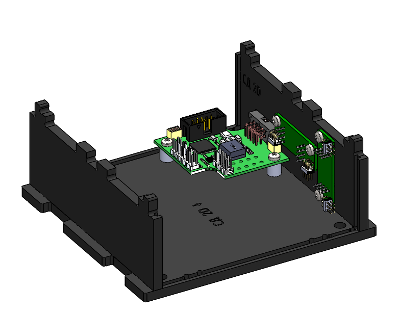 Mounting the second side wall