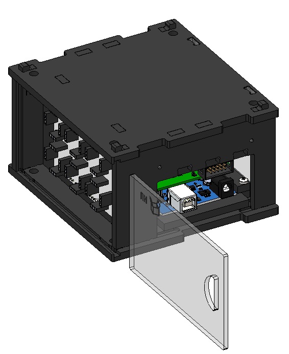 Installing the second transparent panel