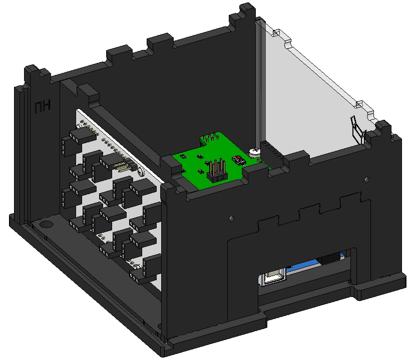Installing the transparent panel