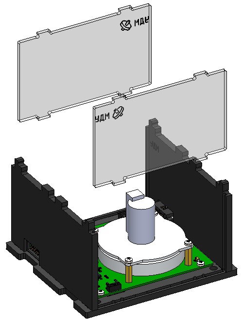 Installing two transparent panels
