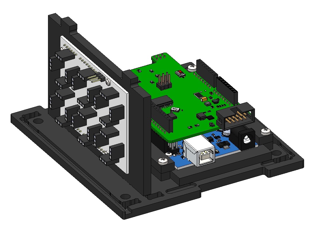 Installing the Troyka board on the base