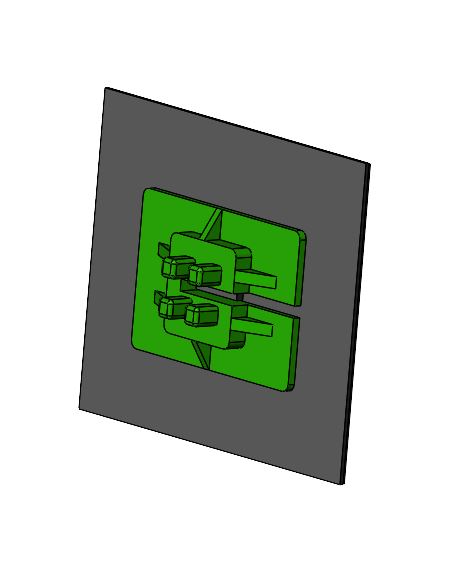 Installing bases on a solar panel